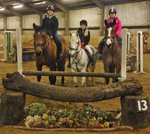 Competitors brave the elements for Gransha’s third round of Indoor Eventing