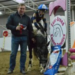 Winner of the GAIN Horse Feeds Bag 60cms & 70cms Hannah Sherlock Clonamully Danny Boy