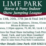 LimePark Indoor Showing Jumping League Sun 20th Jan 2013