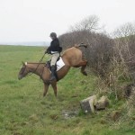 Brendan Gormly at the drop hedge