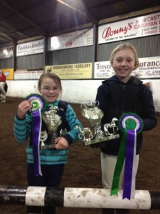 Shannon boville and Emma Lutton Friday night cup winners