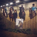Brianny Hamilton (Jumping Dale Jazz) Alison Simpson (Figaro) Norma Ferguson (Chikko Time) Kate Speers (Wee Rosco)