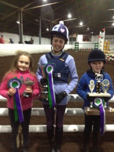 Friday night cup winnersL-R Amy Dugan, Sophie price and Ryan boville