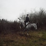 Eamon O'Connor at the drop hedge