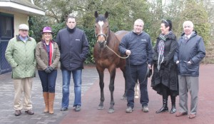 David Lyons (Horse Committee), Michelle McCauley (Chairperson), Gerry Ahern (Coolmore), Robert Broderick (Coolmore), Jackie Fitzpatrick (Show Secretary), John Adams (Committee member)