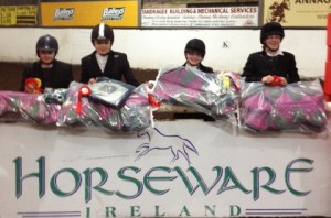 Mourne high flyers winning team of the HORSEWARE junior league