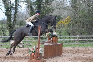 Kirsty Stuart one of the instructors at Gransha Riding School on Roddy's Return