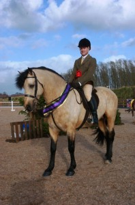 Supreme Champion Working Hunter Pony - Jamie Smyth on Gallon Coel