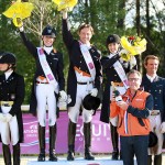 Dutch victorious in opening leg of pilot season for FEI Nations Cup™ Dressage at Vidauban, By Louise Parkes