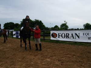 Nathan Primrose & Chackmaro Z winners of the Foran Equine Products Ulster Grand Prix event