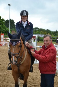 Emmet McCourt & Trebor Tell Me More 3rd in the 1.20m class