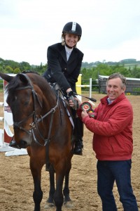 Joanna Curran & Kilbricken 4th in the Ulster Region1.10m League class