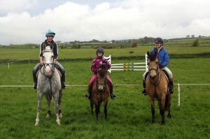 Pictured, Prize winners in class 3, Regan McKee, Willow, Cerys Howell, Victoria Clarke, Mama Mia, photo CM Photography