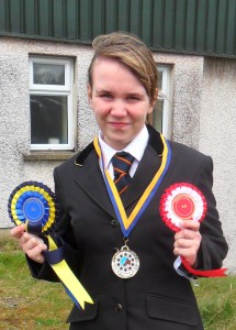 Omagh RDA rider, Lucy Smyth who has qualified to represent Northern Ireland at the UK National Championships in Hartpury