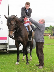 Paul Caves Winner of the P&O Ferry ticket for 1.20m in 2012