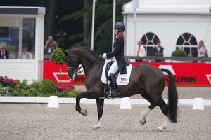 Charlotte Dujardin (GBR) and Valegro competing in the Grand Prix at CDIO 5* Rotterdam (NED) © Dirk Caremans/FEI