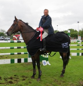 Harry Marshall on Kingdom, Winner of the 1.30 Volvo Grand Prix