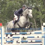 James Hogg and Interpreter owned by Edgar Hogg competing in the TRM/Horseware Premier Series at Balmoral today