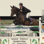 Eddie Moloney and Chatsworth Dan owned by John McDonald competing in the TRM/Horseware Premier Series at Balmoral today