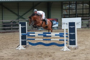 Another Lux joins Omard Lottie & Copperhead Cruise going clear for Alexander Butler in the 1.20m class at Ravensdale Lodge on Wednesday