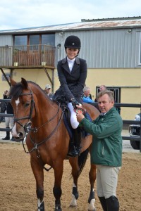 Sophie Dalm and Unique 1st prizewinners in the Gran Prix event. Well done Sophie