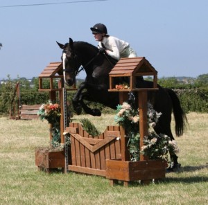 Jazmin Vollands on Mo Chara Nua 3rd in the Working Hunter