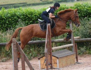 Bella and Edana Butler gave a brilliant performance to win the 85cm class