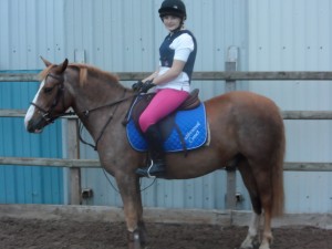 Leah McLeister on Crabbswood Comet