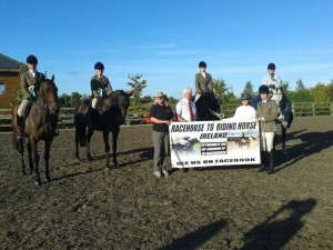 Top four placed riders for ITM all Ireland final  1st Dot love - Hes a cool hand 2nd: Ruth Wiseman - Good Grief 3rd: Robyn Catterall - Cavelicanti 4th: Shiona chapman - Tin Can Tam