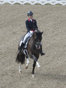 Charlotte Dujardin (GBR) and Valegro competing in last month’s Blue Hors FEI European Dressage Championships at Herning (DEN) where the combination won three medals © Kit Houghton/FEI