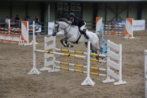 John Floody was in his usual top form as he claimed first and second place in the 1.30m class at Ravensdale Lodge on Wednesday during the Tailored Equestrian SJI registered horse league.