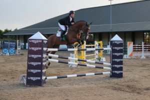 Current Olympic bronze medallist and recent Longines Grand Prix Of Ireland winner Cian O' Connor slotted into third place in the MSL Mercedes-Benz Autumn Grand Prix at Ravensdale Lodge with Carolus Z.