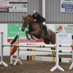 1st Prizewinner in Sunday's Grand Prix Martin Wilson on Hermes Diamond coutesy of Jumpinaction.net Photography