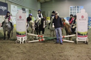  "X pole fever", the heavy rain which fell on Friday did not deter these hardened competitors who turned up in force to compete in the Botanica International horse & pony training league at Ravensdale Lodge. Photo: Niall Connolly