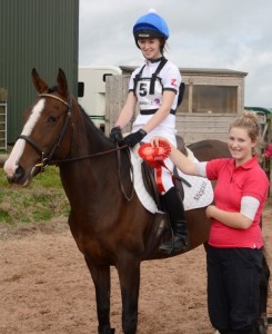 Hats off to "Hattie" and Megan Norton, 60cm league winners - Photo by Equi-Tog