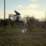 Eilish Smith on Mavis clears the gate