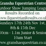 Gransha Equestrian Centre Add League to Equestrian Results.co.uk