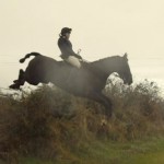 Lucy Lamont clearing the hedge with ease