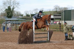 Class 4 Winner Claire Sedgemen on Ballyalbert Boy