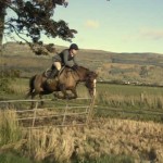 Orla Smith on Tiggy clears the gate