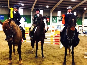 Senior Novice Class l/r 3rd Lucy McGuinness-Duchess 4th  Kathryn Henderson -Dickenson Fern and 5th  Nikki Cullen -Dawsky Clover Lass