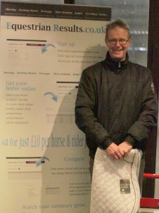 Michael Irwin was the winner of this weeks saddlecloth sponsored by Equestrian Results.co.uk