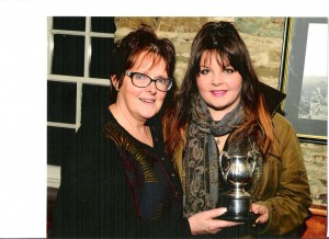 Joy and Perrine Bonnargent presented with the Napier Family Trophy