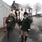Gerard McCloskey and his mum with Rio   after another good day of  hunting (1)