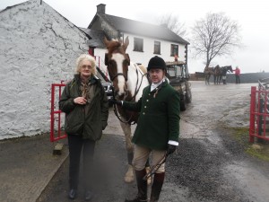 Gerard McCloskey and his mum with Rio   after another good day of  hunting (2)