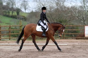 Riding in Class 2– Caroline Quinn on Connie