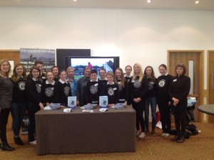 Iveagh Pony Club Members Presenting their work at The Annual Pony Club UK Conference