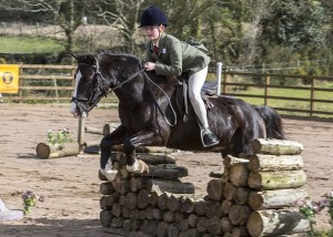 Class 1&2 Winner (and Reserve Champion) Victoria Fox on Skywalker