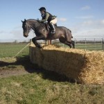 Rebecca Sim on Lupin clearing the big bale