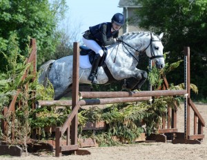 Ciara Gilroy on Hill Storm: Photo John Gibson Sporting Images NI